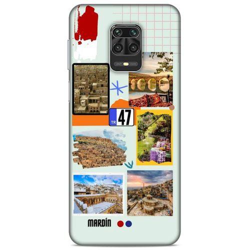 Lopard Xiaomi Redmi Note 9 Pro Uyumlu Kılıf Şehirli ※ (47) Mardin Crystal Flex Kılıf