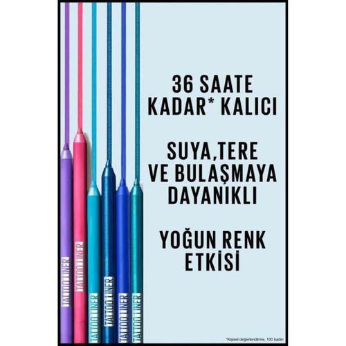 Maybelline New York Tattoo Liner Jel Göz Kalemi 821
