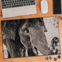 Yaşlı Fil 240 Parça Puzzle Yapboz-919022