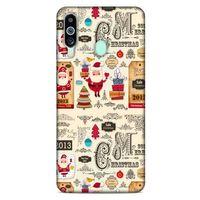 Retro (44) Desen Tough Armor Kılıf Renkli Samsung Galaxy M40 Kılıf