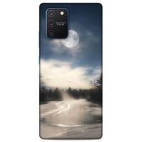 Lopard Samsung Galaxy S10 Lite Uyumlu Kılıf Gece'S (27) Tasarımlı Kılıf Dolunay
