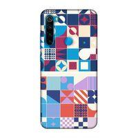 Xiaomi Redmi Note 8 Uyumlu Kılıf Insomnia (5) Koruma Kabı Lacivert Kırmızı