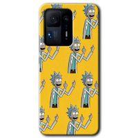 Potkal Hediye Fabrikası Xiaomi Mi Mix 4 Kılıf HD Desen Baskılı Arka Kapak - Rick Felsefesi