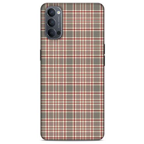 Gömlek (15) Desenli Silikon Kapak Telefon Kabı Oppo Reno 4 Kılıf