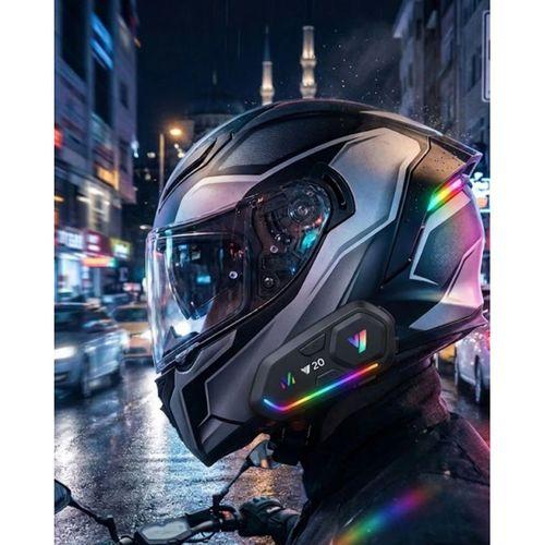 Motosiklet Kask Intercom Kulaklık Bluetooth 5 3 Teknolojisi