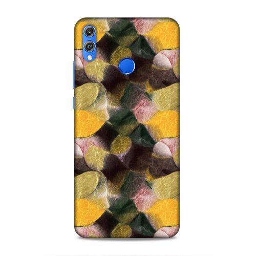 Huawei Honor 8x Uyumlu Kılıf Utopia (48) Bumper Kılıf Kahve