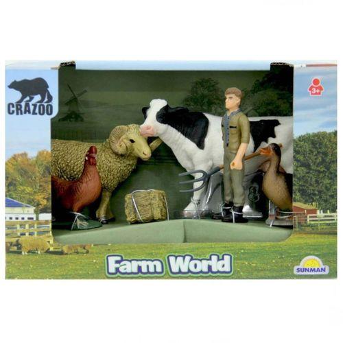 Eğitici Oyuncak Farm World Çiftlik Hayvanları Küçük Oyun Seti