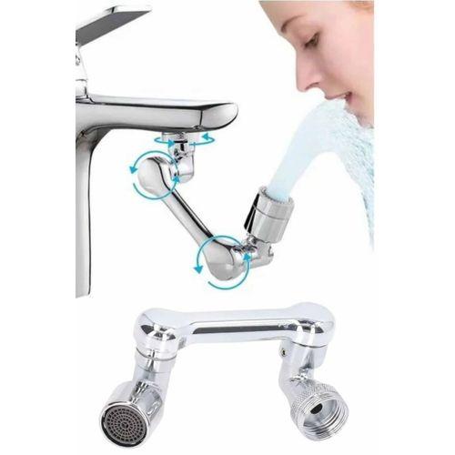 Dönebilen Musluk Başlığı Akrobat Mutfak Banyo Musluk Ucu Başlığı Oynar Başlıklı