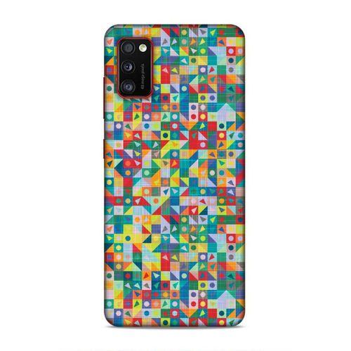Samsung Galaxy A41 Uyumlu Kılıf Utopia (24) Darbe Emici Kılıf Mozaik