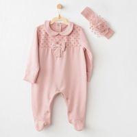 Andywawa Andywawa AC26242 Little Leopard Tulum Takım Pink