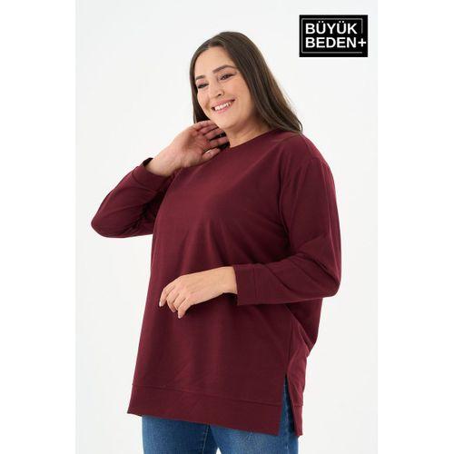 Kadın Tunik Büyük Beden  Sweatshırt SPR26BTK950