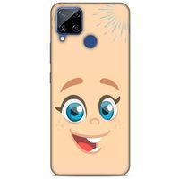 Emojix (54) Oppo Realme C15 Kılıf Silikon Kapak Desenli