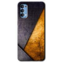 Oppo Reno 4 Kılıf HD Desen Baskılı Arka Kapak - Abstract 3