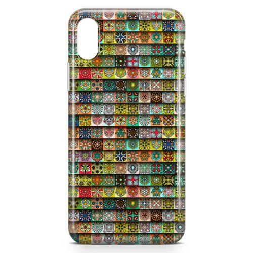 Apple iPhone XS Kılıf Tarihi Motifler Arka Kapak Koruma Desenli Full Koruyucu