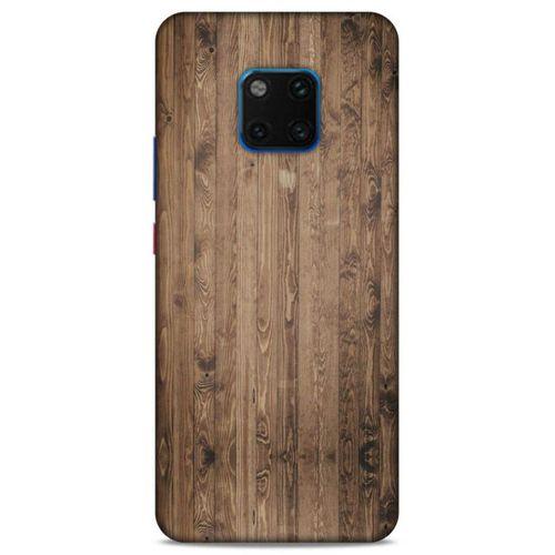 Lopard Huawei Mate 20 Pro Uyumlu Kılıf Wood'X (6) Silikon Kılıf Desenli