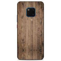 Lopard Huawei Mate 20 Pro Uyumlu Kılıf Wood'X (6) Silikon Kılıf Desenli