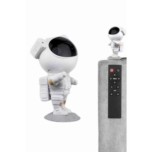 Gece Lambası Astronot Bluetooth Hoparlörlü Galaksi Işık Projektörü