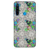 Graffitix (17) Desenli Silikon Kapak Xiaomi Redmi Note 8 Kılıf