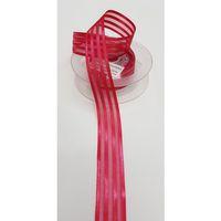 Saten Çizgili Şifon Kurdele 2,5 Cm