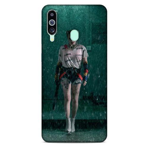 Samsung Galaxy M40 Uyumlu Kılıf Harley Quinn (12) Koruyucu Silikon Yeşil Yağmur
