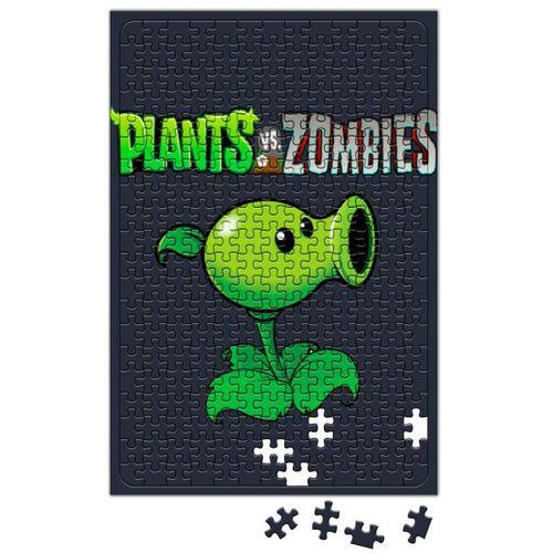 Peashooter Plants ve Zombies Puzzle 240 Parça Yapboz