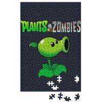 Peashooter Plants ve Zombies Puzzle 240 Parça Yapboz