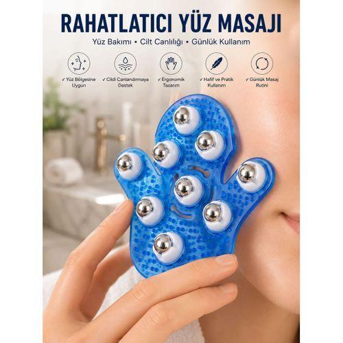 9 Bilyeli Masaj Eldiveni Giyilebilir Plastik Vücut Sıkılaştırıcı