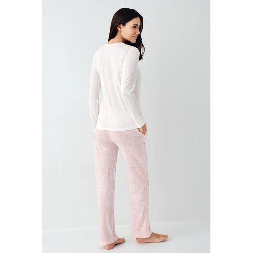 Pierre Cardin 9085-s Kadın Uzun Kol Pijama Takım