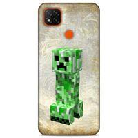 Lopard Xiaomi Redmi 9C Uyumlu Kılıf PiXel (38) Neo Hybrid Kılıf Creeper 3D