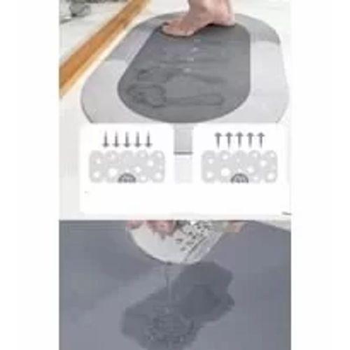 Süper Su Emici Kaymaz Tabanlı Banyo Paspası ( 40x60 )cm