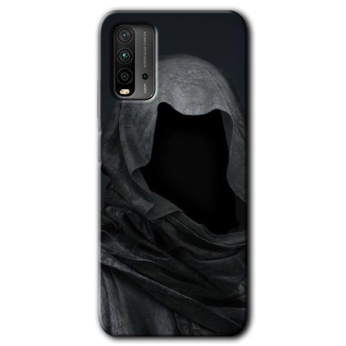 Xiaomi Redmi 9T Kılıf Baskılı Arka Kapak - Death +Tam Ekran Koruyucu