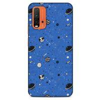 Xiaomi Redmi Note 9 4g Uyumlu Kılıf Mavi Delisi (26) Tpu Silikon Kılıf Gökyüzü