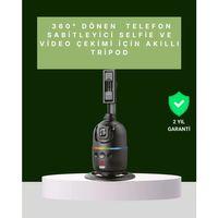 Yüz Takipli 360° Akıllı Gimbal Telefon Ve Aksiyon Kamera Uyumlu