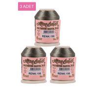 3 Adet Altınbaşak Oya ve Dantel İpi 20 gr - Royaleks - No: 198