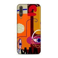 Huawei P20 Pro Uyumlu Kılıf Face'X 32 Soft Silikon Kılıf İllustrasyon