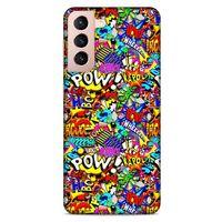 Lopard Samsung Galaxy S21 Uyumlu Kılıf Graffitix (33) Hybrid Kılıf