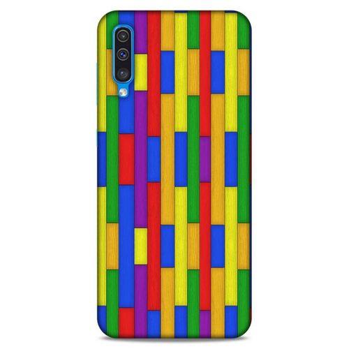 Lopard Samsung Galaxy A50 Uyumlu Kılıf Wood'X (23) Ultra Koruma Kılıfı Baskılı