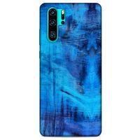 Huawei P30 Pro Uyumlu Kılıf Mavi Delisi (12) Koruyucu Silikon Duvar Kağıdı