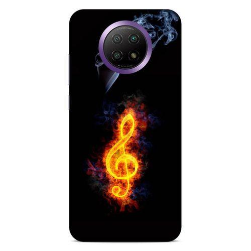 Lopard Xiaomi Redmi Note 9 5g Uyumlu Kılıf FireX (13) Silikon Kap Sembol G Clef