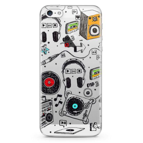 Apple iPhone 5 Kılıf Plak Kulaklık Hoparlör Arka Kapak Koruma Desenli Full Koruyucu