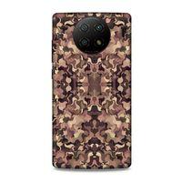 Lopard Xiaomi Redmi Note 9 5g Uyumlu Kılıf Kamuflaj (37) Silicone Cover