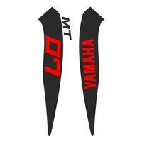 YAMAHA Yamaha Mt07 2014 - 2017 Uyumlu Kırmızı Depo Sticker Set