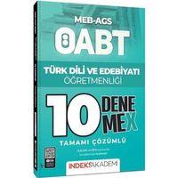 MEB AGS ÖABT Türk Dili ve Edebiyatı Öğretmenliği 10 DenemeX İndeks Akademi