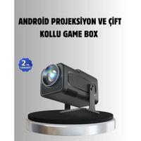 Android Projeksiyon Game Box – 1280x720p Hd Çözünürlük, Bluetooth,hdmı Ve Usb Girişli
