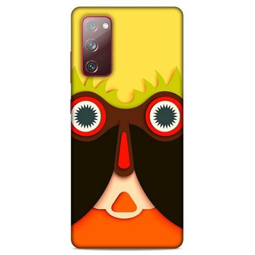 Lopard Samsung Galaxy S20 Fe Uyumlu Kılıf Soyut Sanat (4) Desenli Koruma Kılıfı