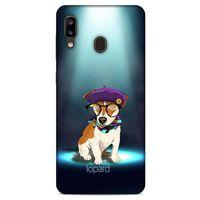 Samsung Galaxy A20 Kılıf FunnyMaX (5) Koruma Kabı Yeşil Köpek