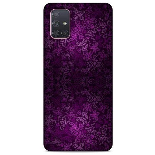 Samsung Galaxy A71 Uyumlu Kılıf Mor Delisi (14) Lansman Kılıf Fiyonk