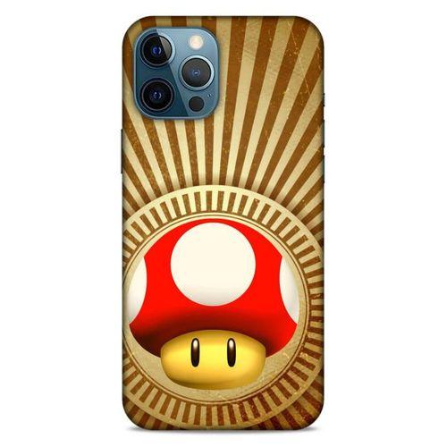 Lopard Apple iPhone 12 Pro Max Uyumlu Kılıf GameX (12) Koruyucu Silikon Mantar Kırmızı