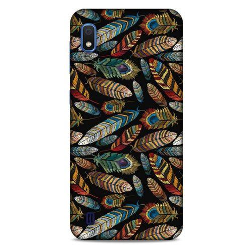 Samsung Galaxy A10 Kılıf Desenli Özel Seri Tüyler (28) Arka Kapak