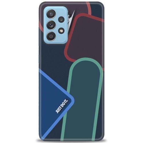 Samsung Galaxy A52s 5G Kılıf HD Baskılı Kılıf - Just Do It + Tam Ekran Koruyucu